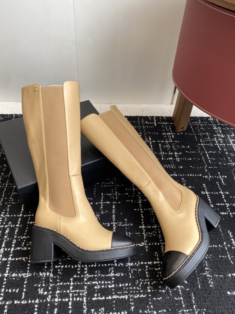 Чоботи жіночі на блочном підборах фото 5