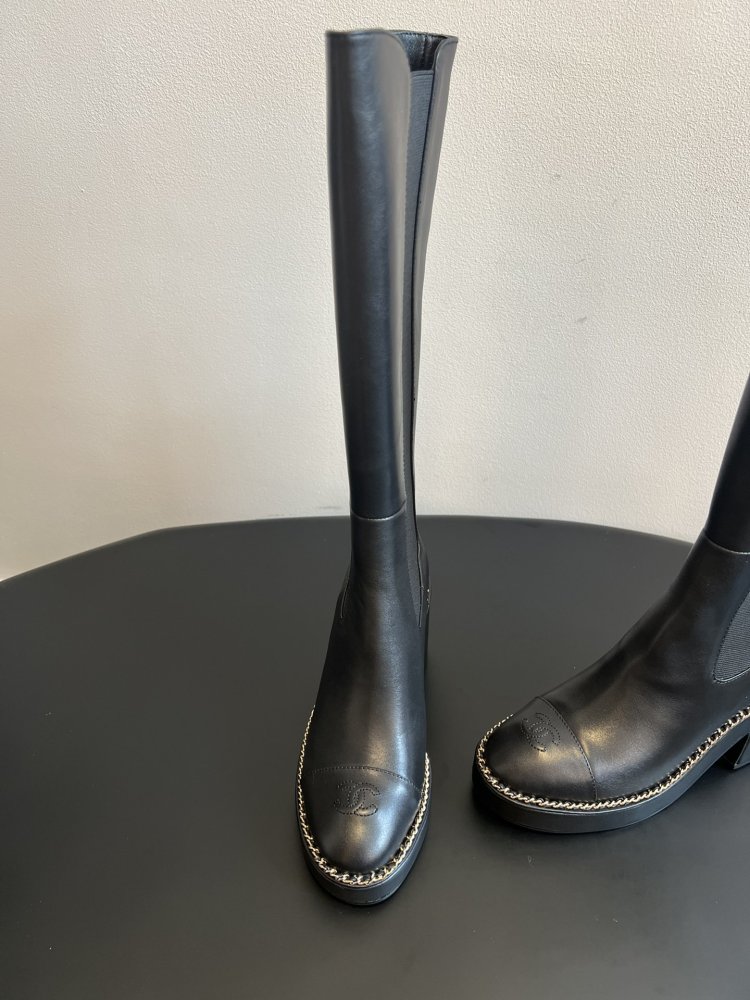 Чоботи жіночі на блочном підборах фото 5