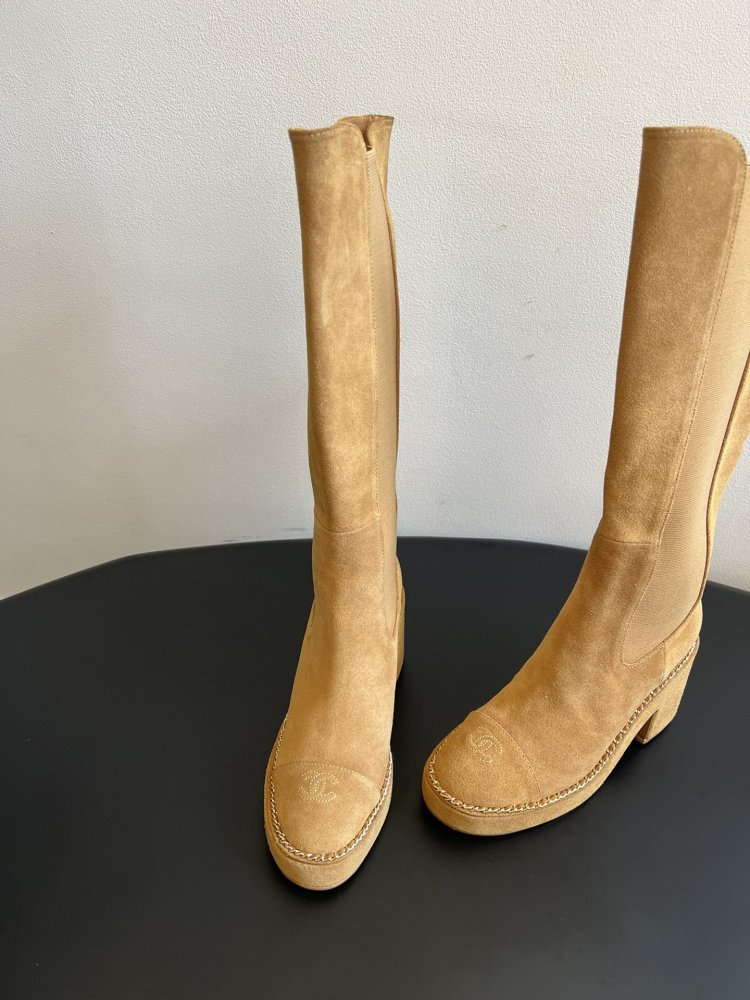 Чоботи жіночі на блочном підборах фото 5