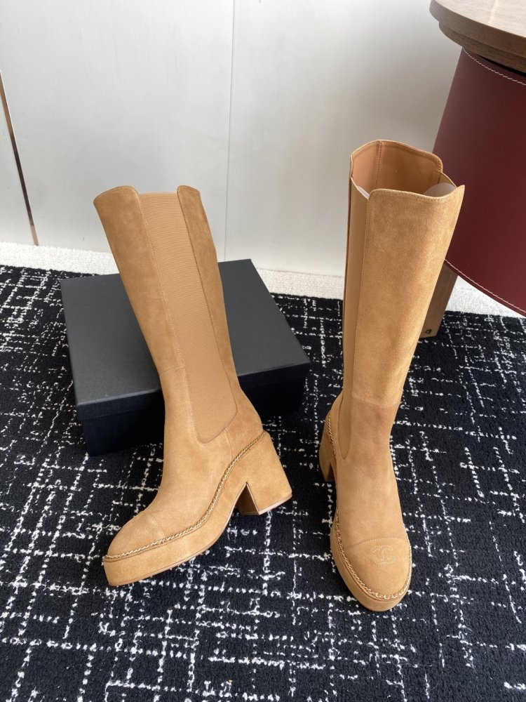 Чоботи жіночі на блочном підборах фото 6