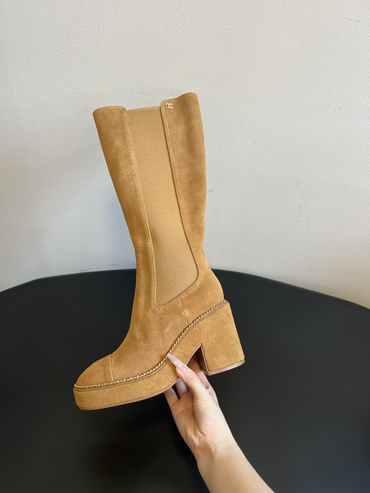 Чоботи жіночі на блочном підборах фото 7