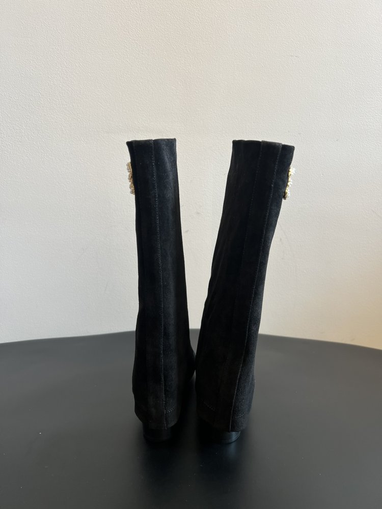 Чоботи жіночі на блочном підборах фото 9