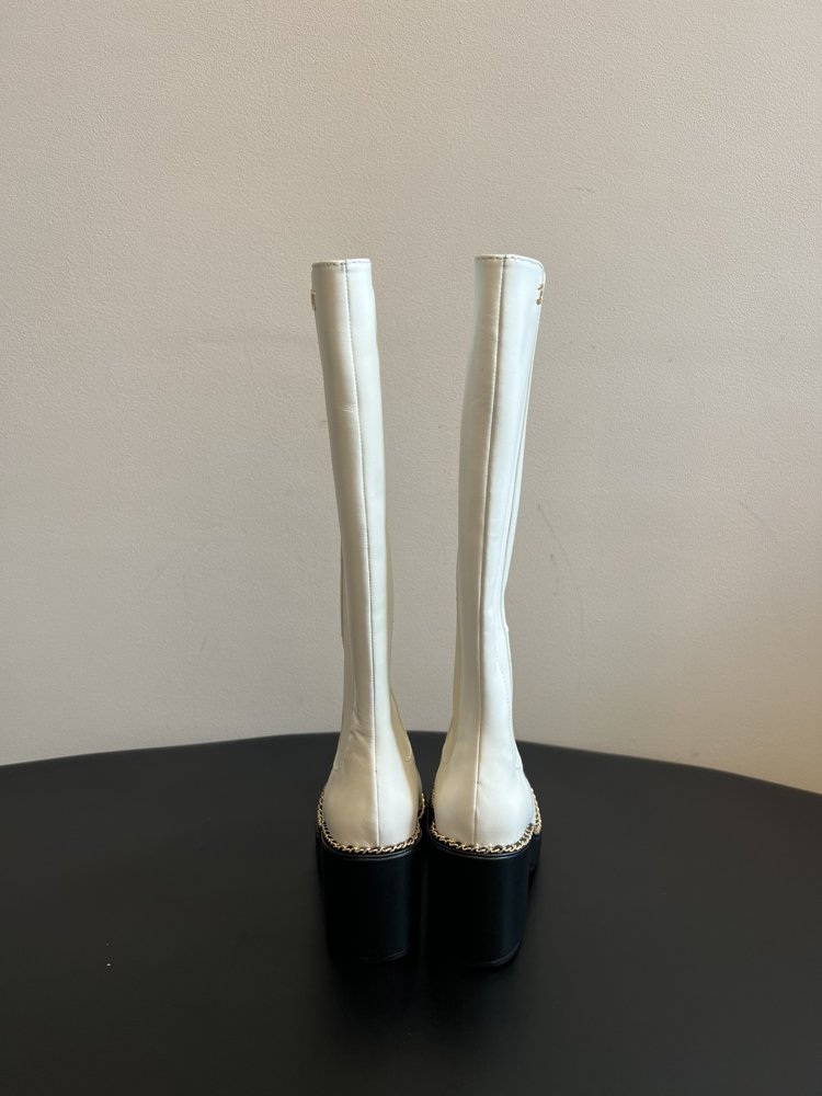 Чоботи жіночі на блочном підборах фото 9