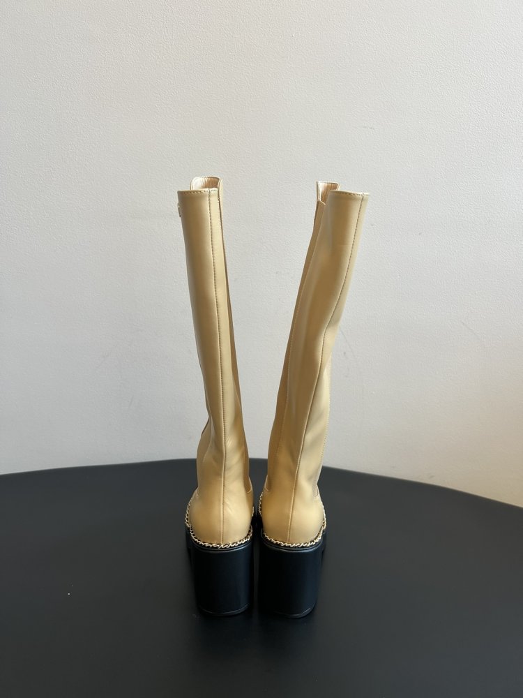 Чоботи жіночі на блочном підборах фото 9