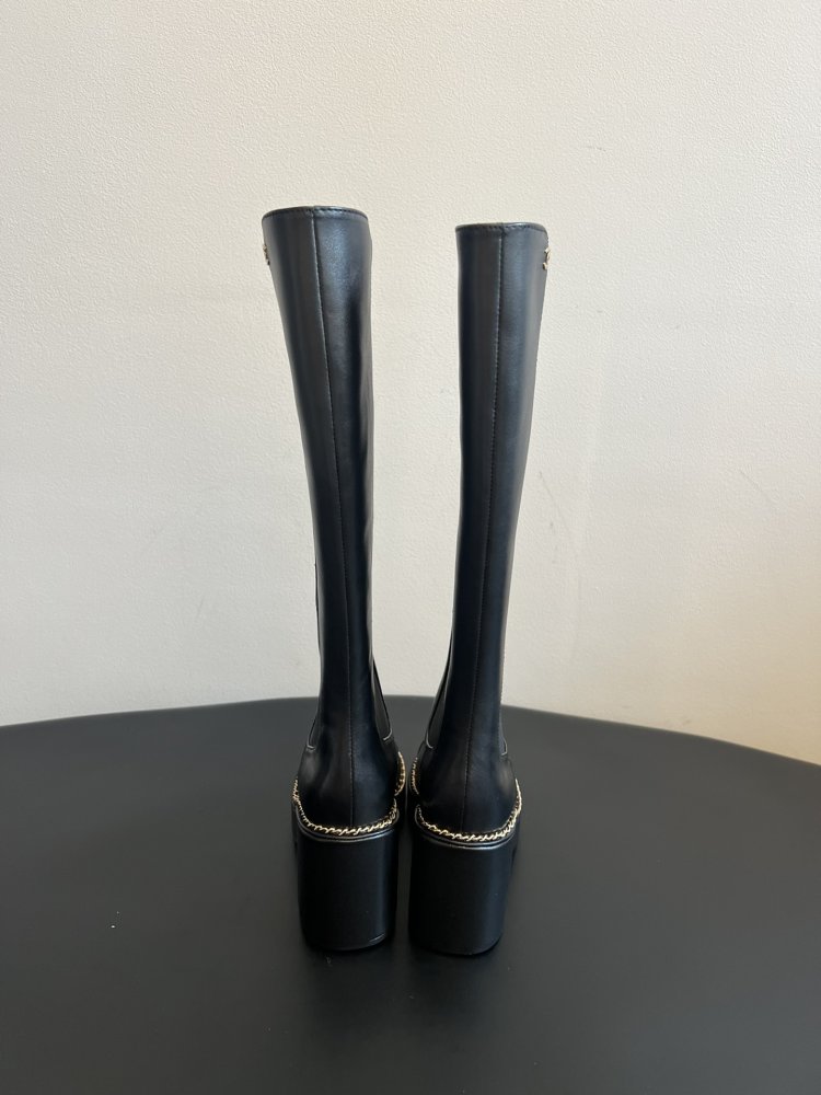 Чоботи жіночі на блочном підборах фото 9