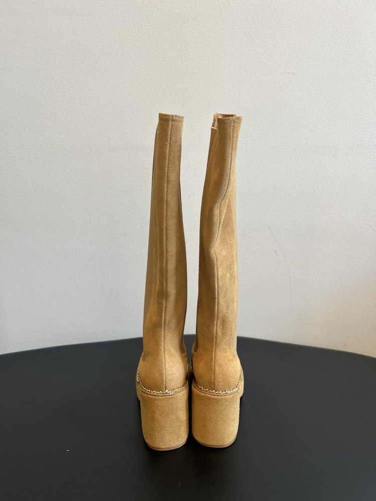 Чоботи жіночі на блочном підборах фото 9