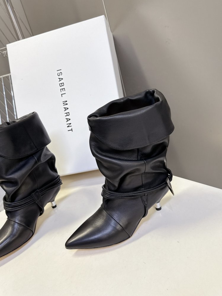 Сапоги женские на каблуке фото 3