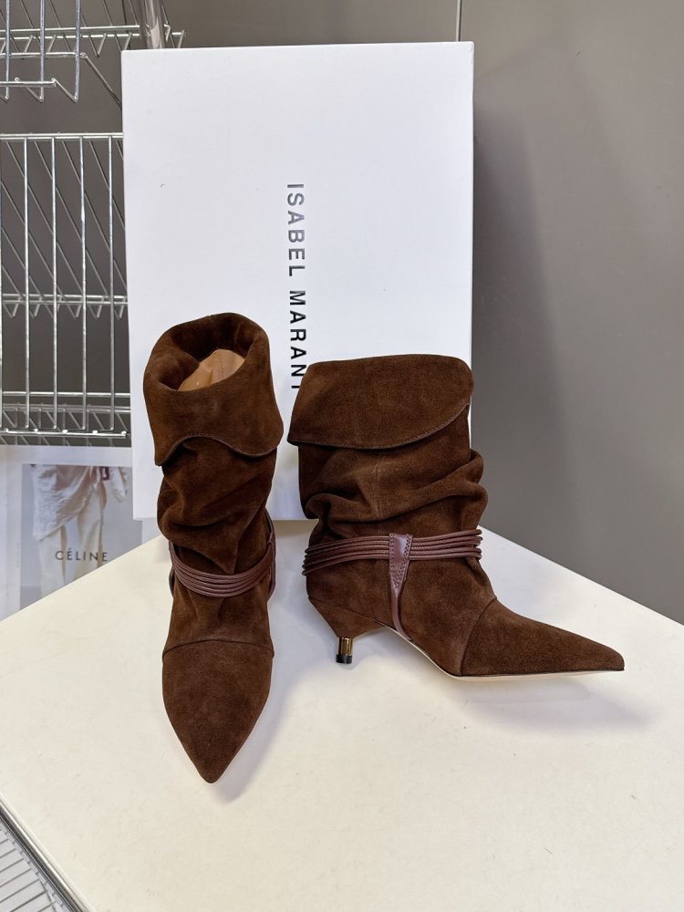 Чоботи жіночі на підборах фото 4