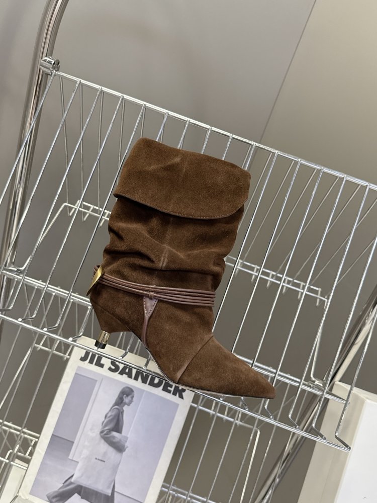 Чоботи жіночі на підборах фото 5