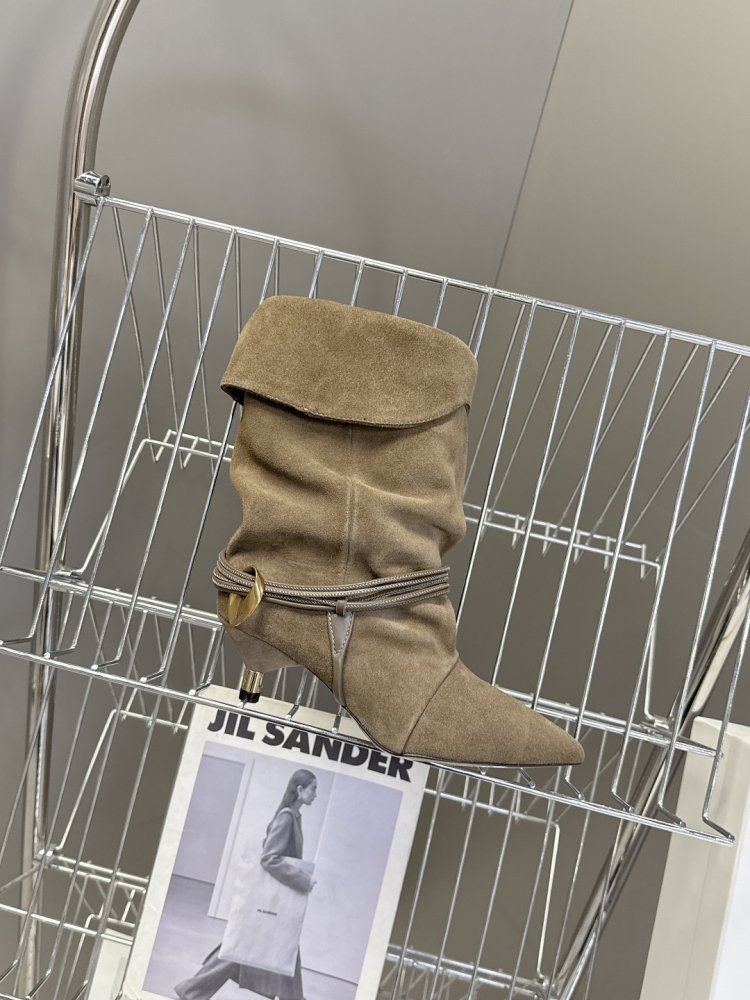 Сапоги женские на каблуке фото 5