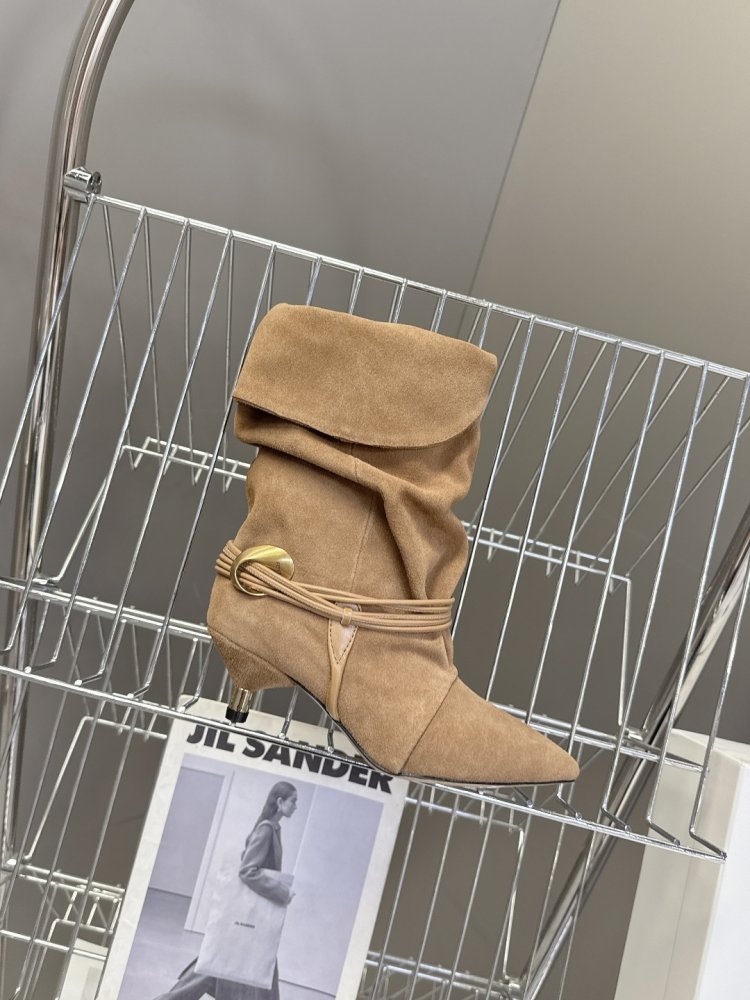 Сапоги женские на каблуке фото 5