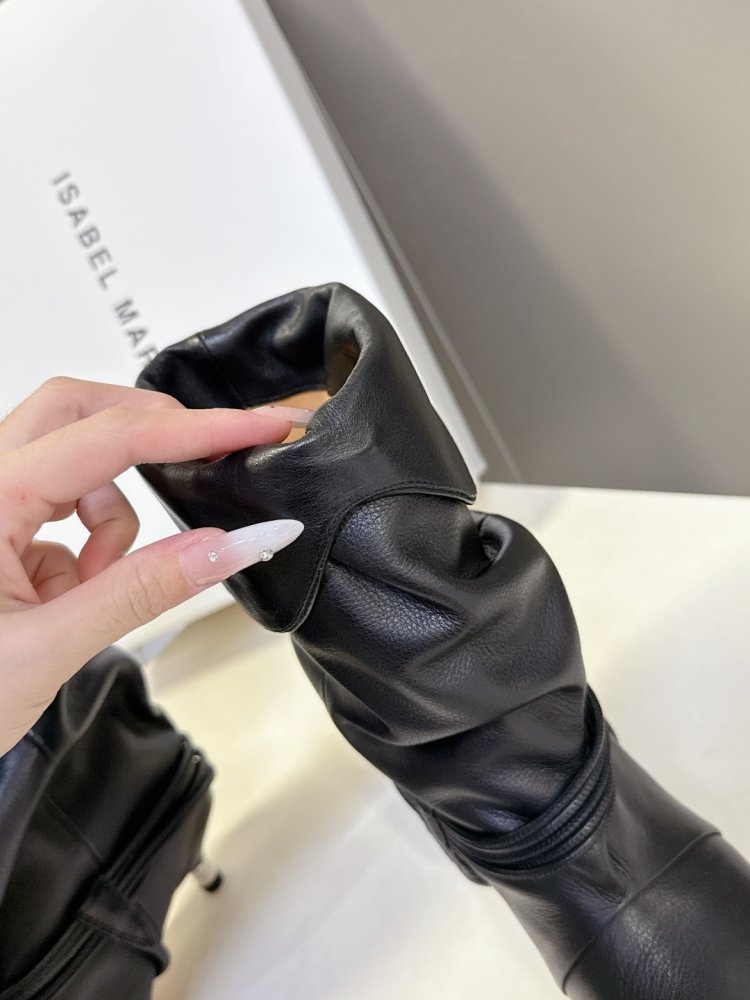 Сапоги женские на каблуке фото 7