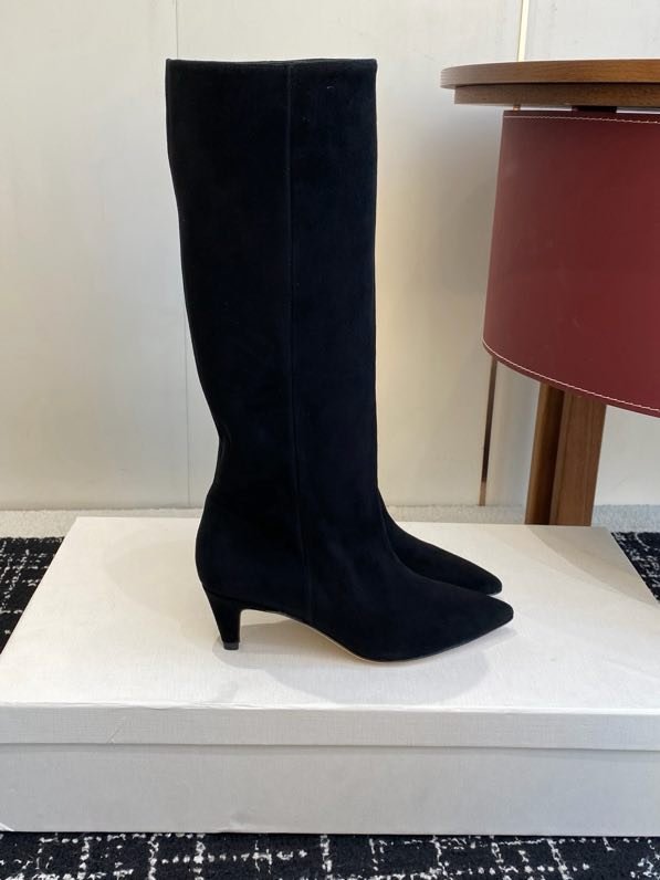 Сапоги женские на коротком каблуке