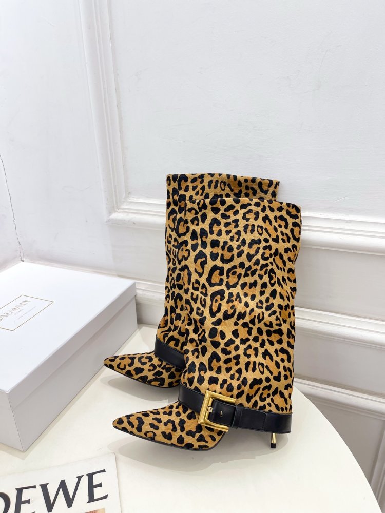 Сапоги женские на высоком каблуке фото 3