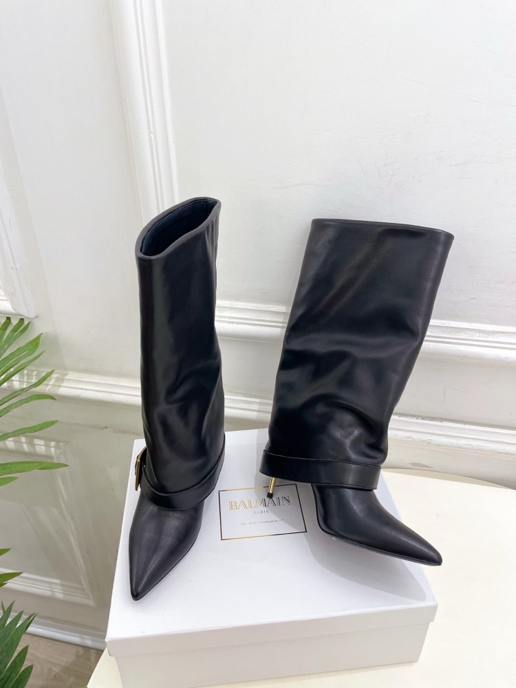 Сапоги женские на высоком каблуке фото 4