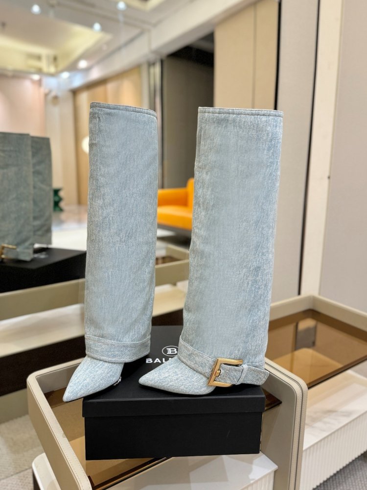 Чоботи жіночі на високому підборах фото 5