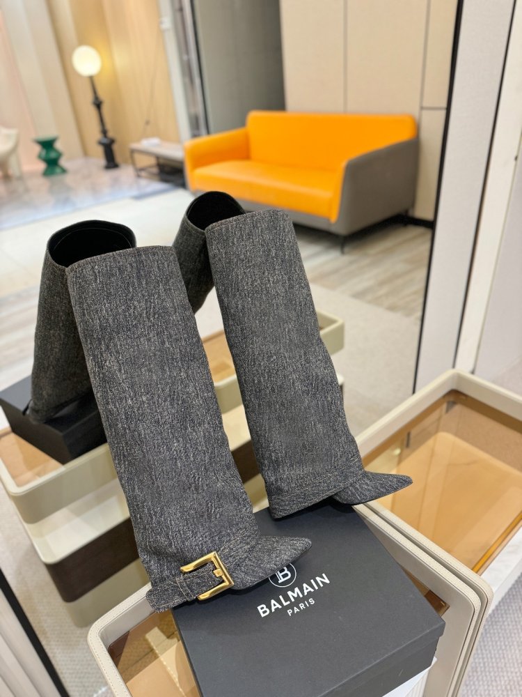 Чоботи жіночі на високому підборах фото 7