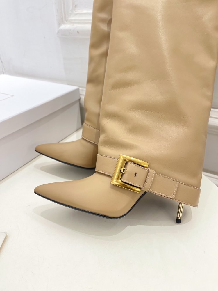 Сапоги женские на высоком каблуке фото 8