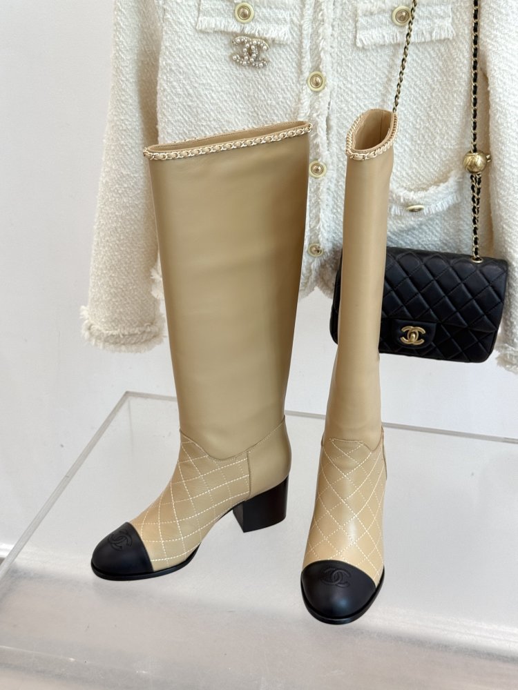 Чоботи жіночі з блочным каблуком фото 2