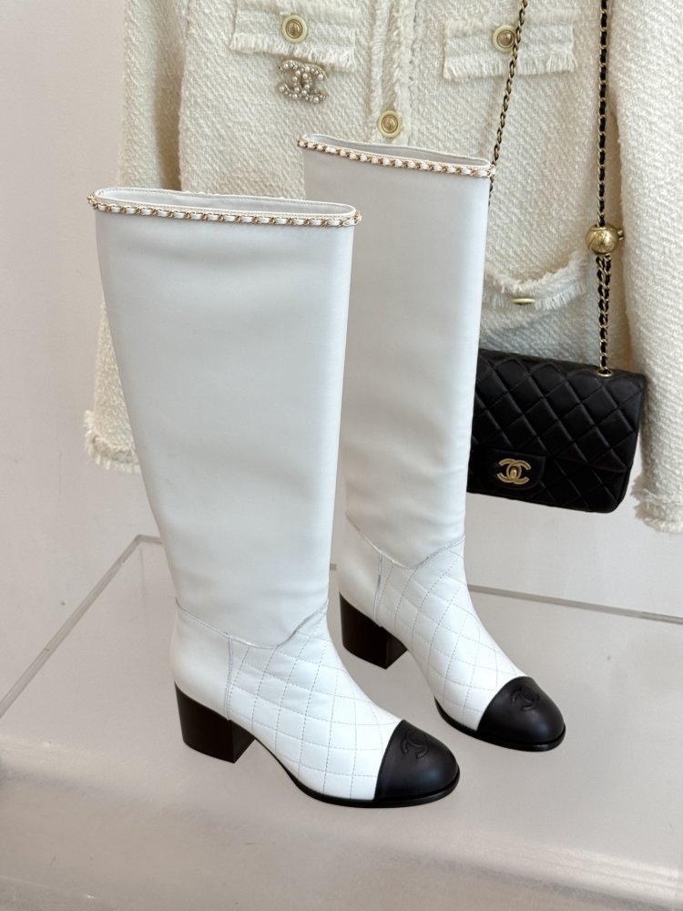 Чоботи жіночі з блочным каблуком фото 3