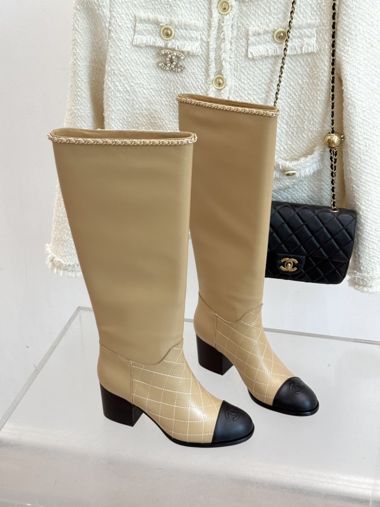 Чоботи жіночі з блочным каблуком фото 3