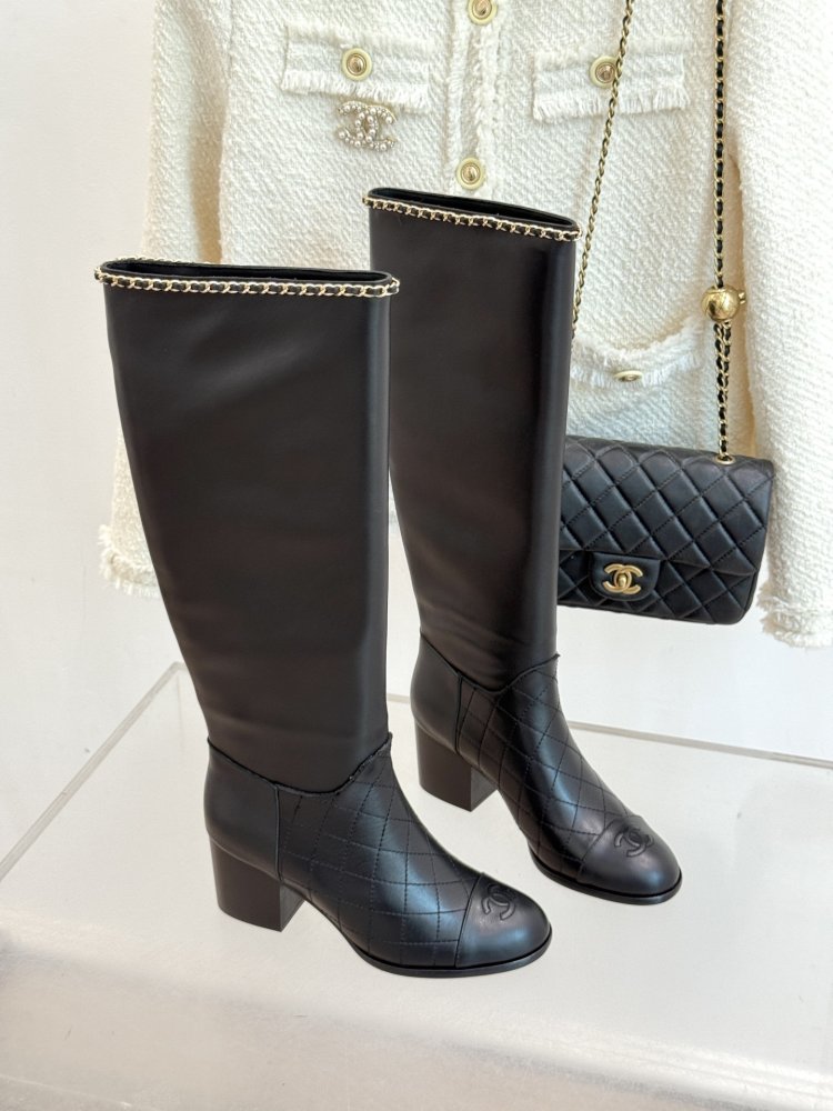 Чоботи жіночі з блочным каблуком фото 3