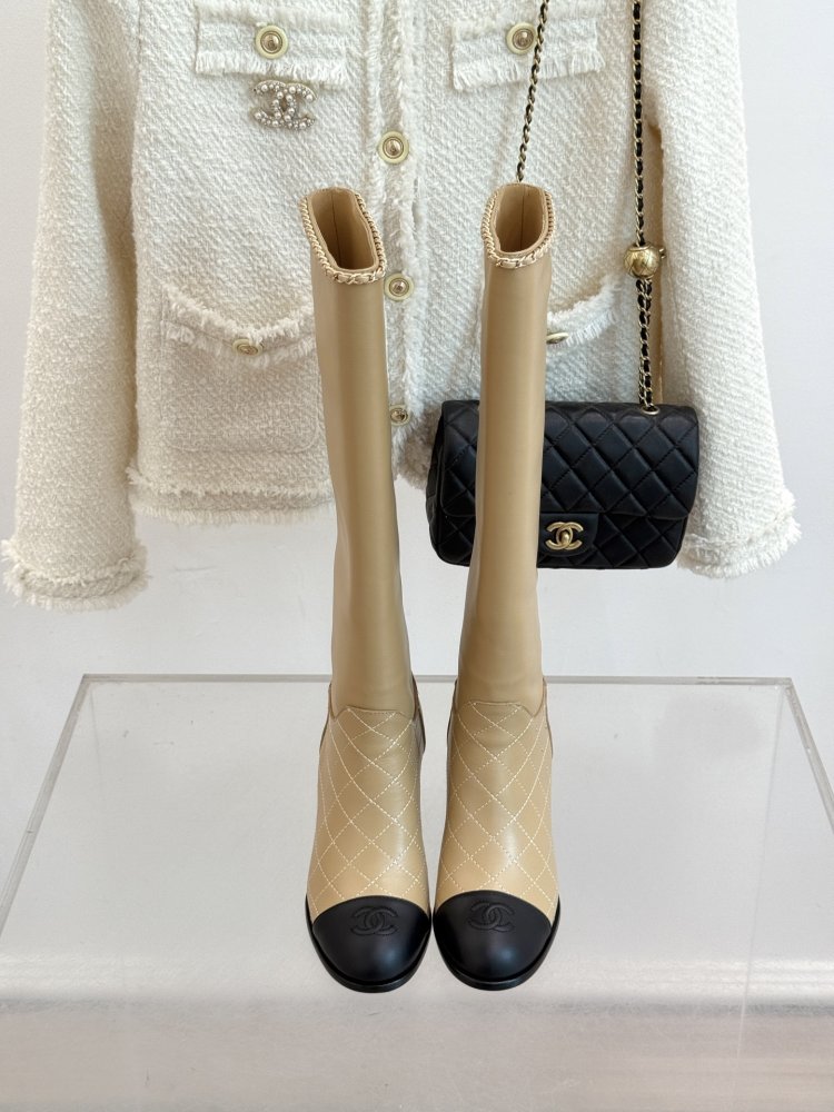 Чоботи жіночі з блочным каблуком фото 4