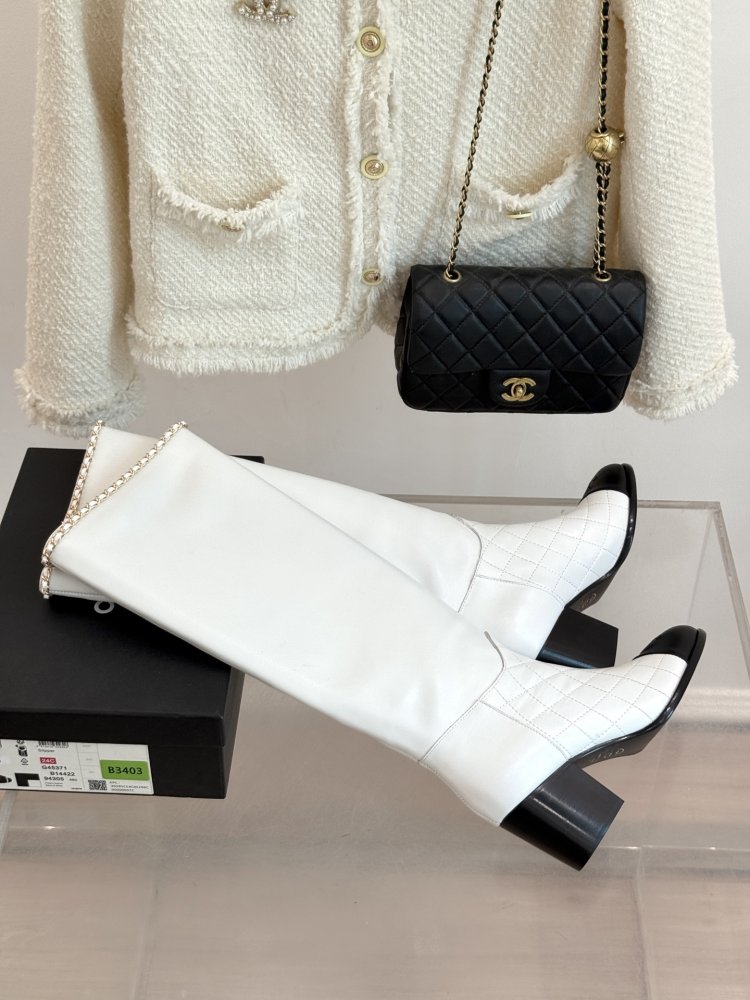 Чоботи жіночі з блочным каблуком фото 5