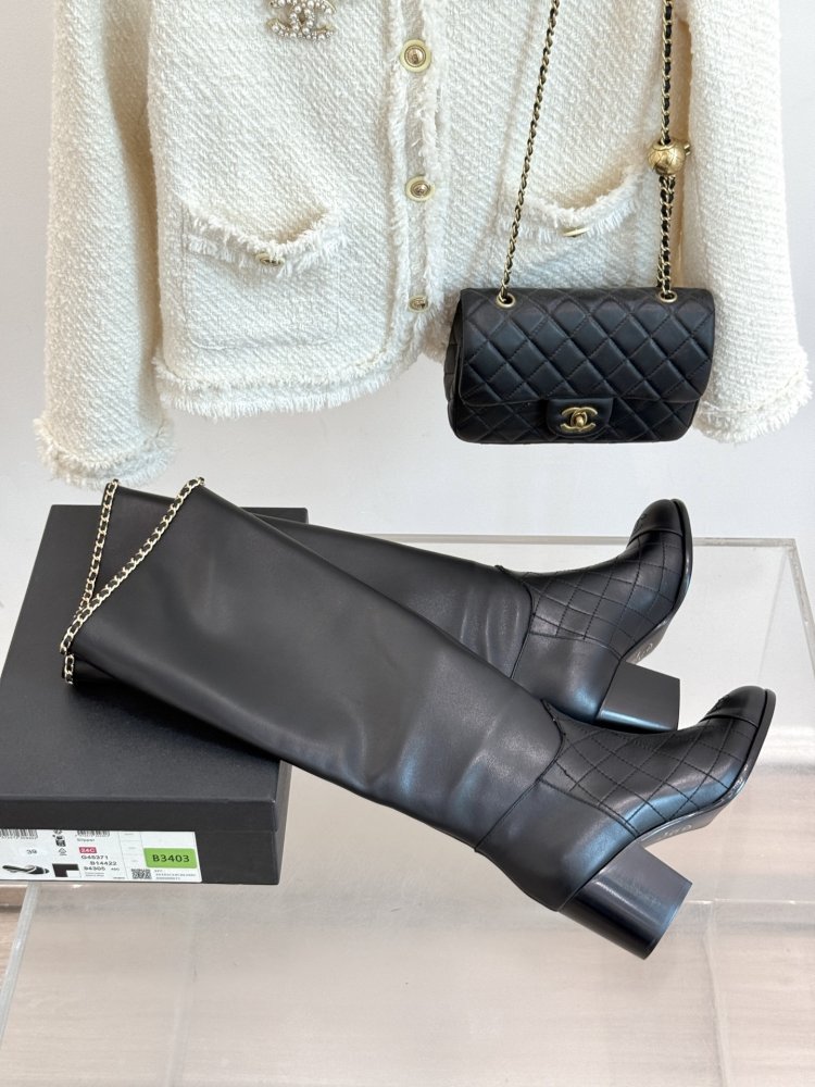 Чоботи жіночі з блочным каблуком фото 5