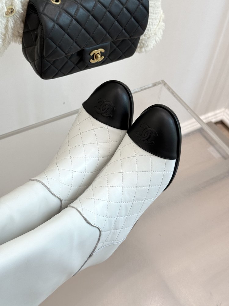 Чоботи жіночі з блочным каблуком фото 7