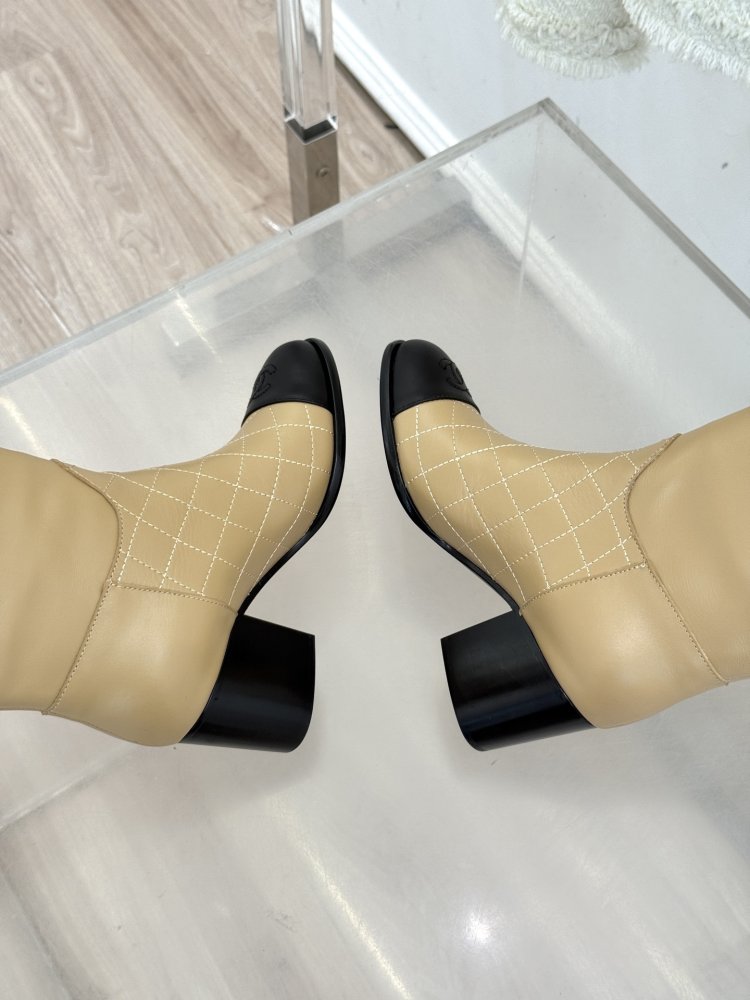 Чоботи жіночі з блочным каблуком фото 8