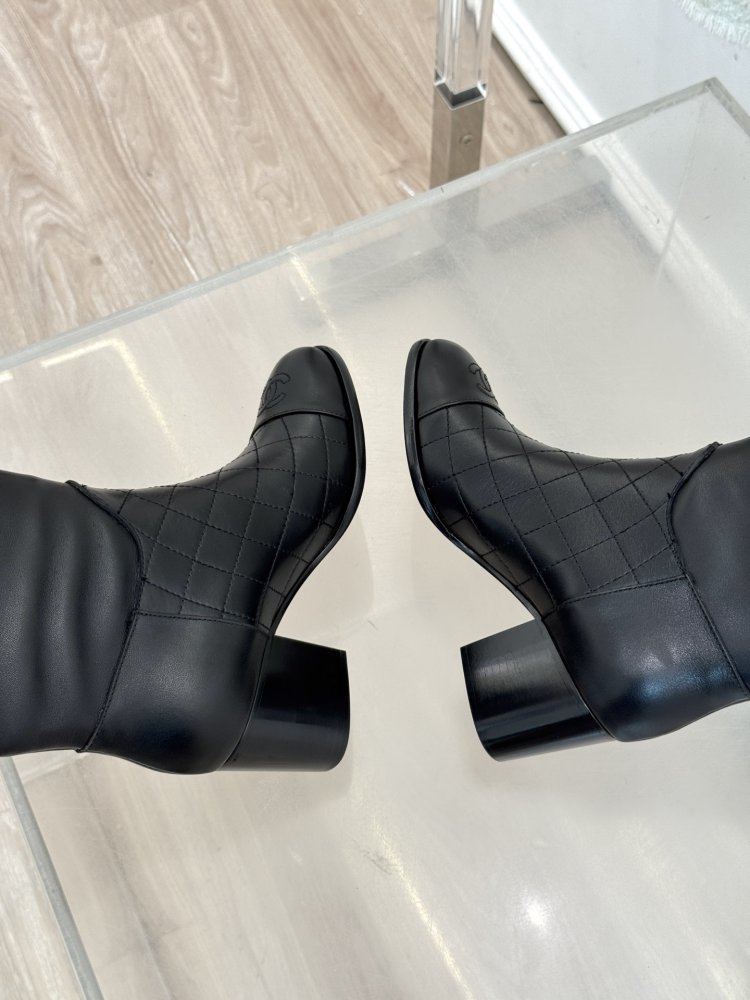 Чоботи жіночі з блочным каблуком фото 8