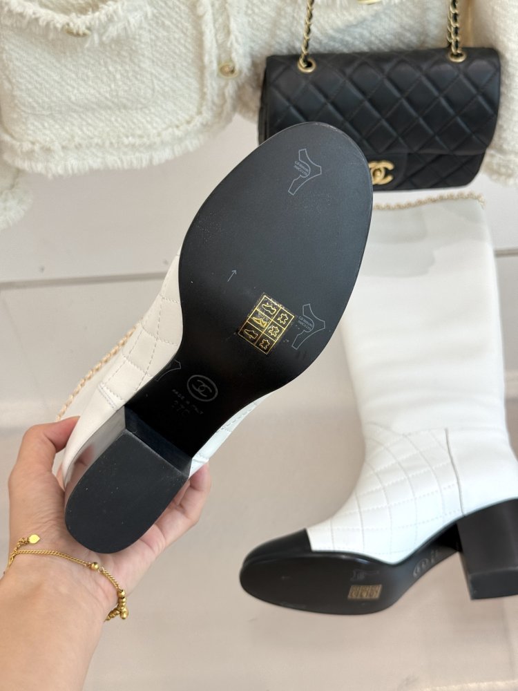 Чоботи жіночі з блочным каблуком фото 9