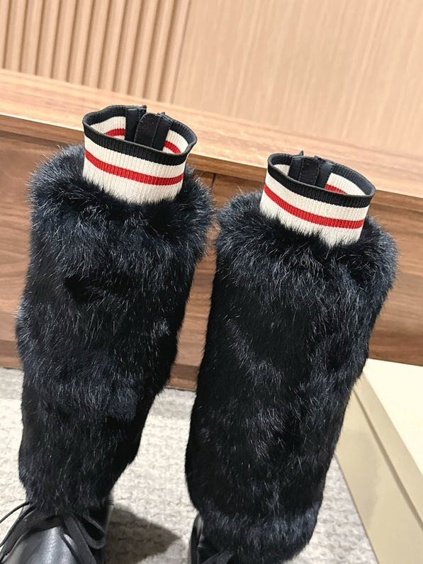 Сапоги зимние на меху женские фото 3