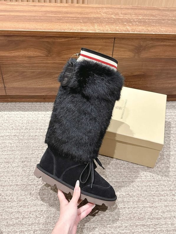 Сапоги зимние на меху женские фото 8