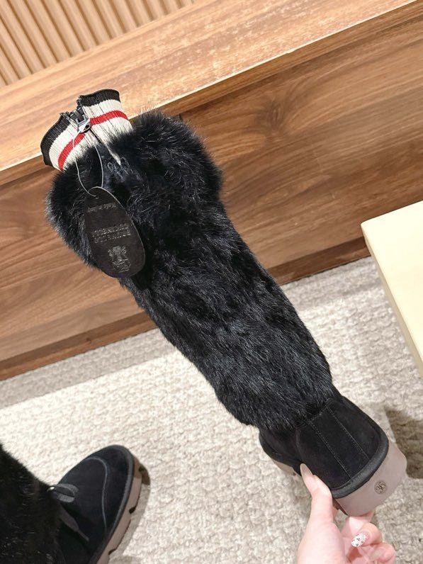 Сапоги зимние на меху женские фото 9