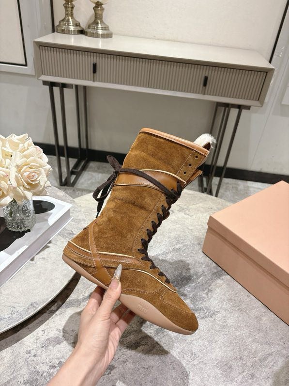 Boots winter on fur фото 3