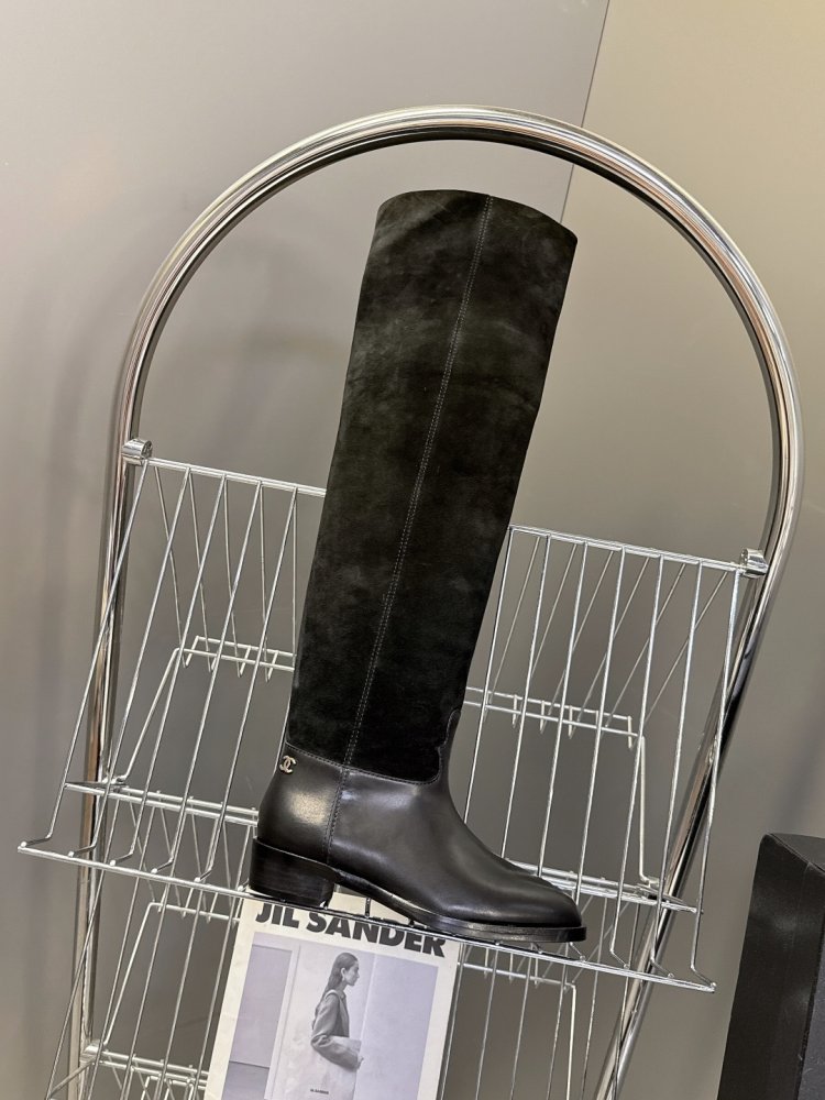 Boots winter women's CHANEL 25B from direct shafted