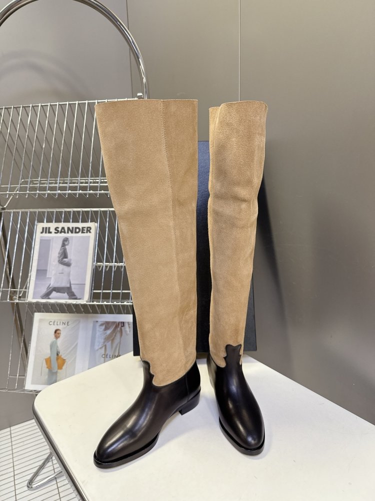 Boots winter women's CHANEL 25B from direct shafted фото 3