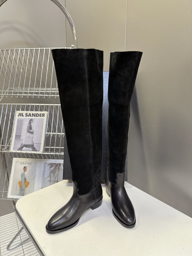 Boots winter women's CHANEL 25B from direct shafted фото 5