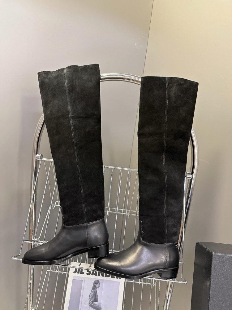 Boots winter women's CHANEL 25B from direct shafted фото 6