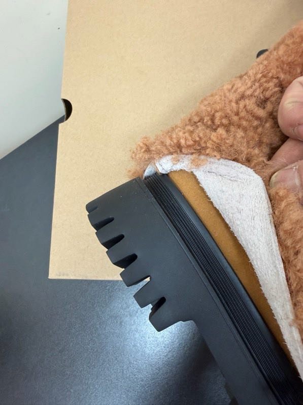 Boots winter women's fur фото 7