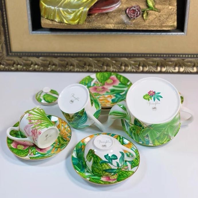 Сервиз из костяного фарфора на 6 персон фото 3