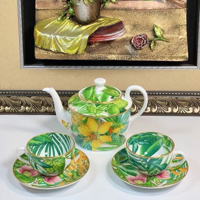 Сервиз из костяного фарфора на 6 персон фото 6