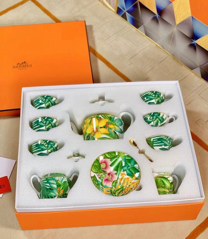 Сервиз из костяного фарфора на 6 персон фото 8