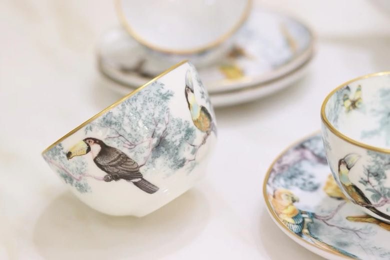 Сервиз из костяного фарфора фото 3