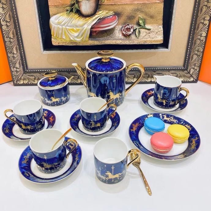 Сервиз из костяного фарфора фото 7