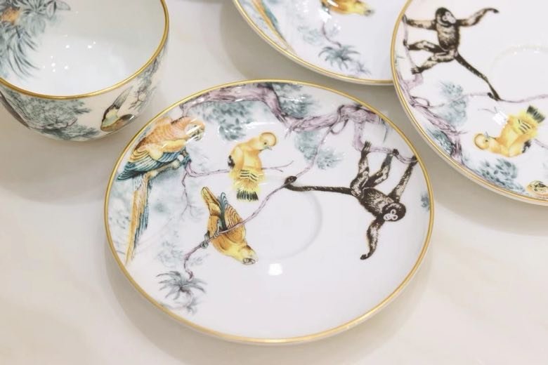 Сервиз из костяного фарфора фото 8