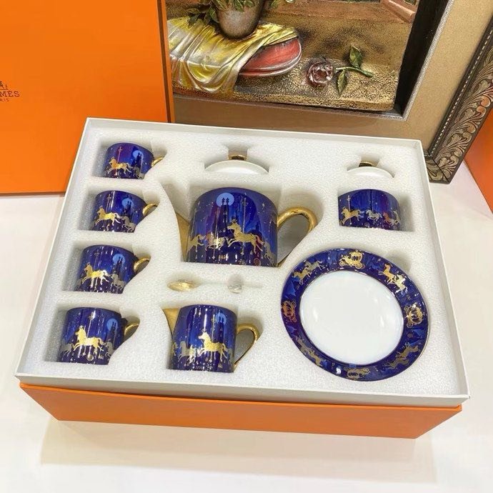 Сервиз из костяного фарфора фото 9