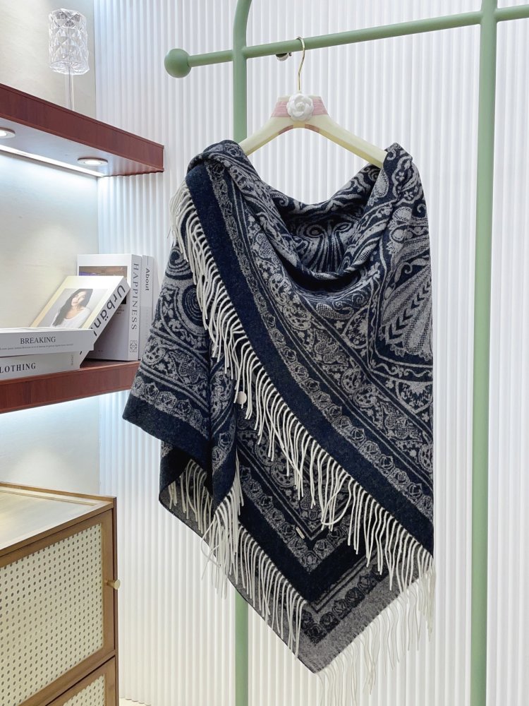 Шаль из кашемира 160 x 140 см фото 8